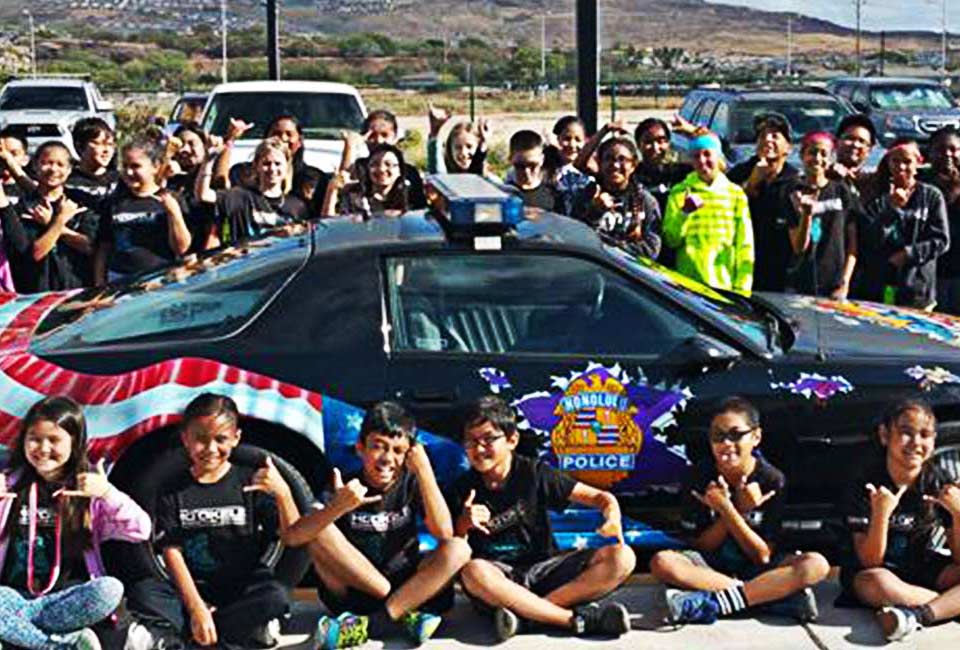 image of D.A.R.E. graduates