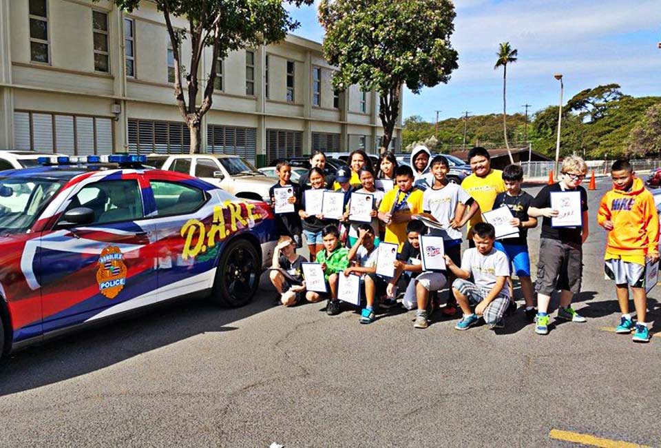 image of D.A.R.E. training grads