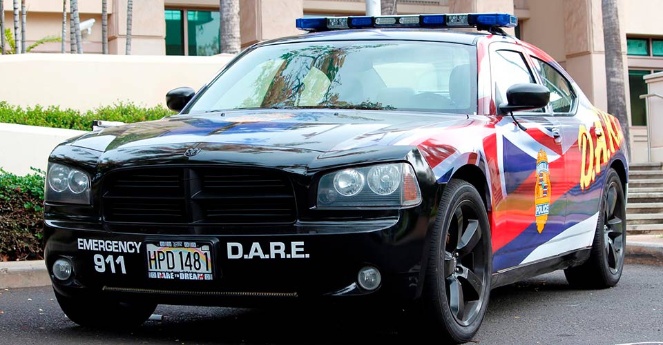 D.A.R.E. Honolulu car